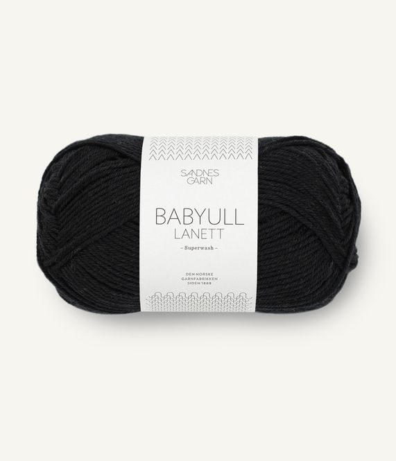 Hovedbilde Babyull Lanett 1099 Black
